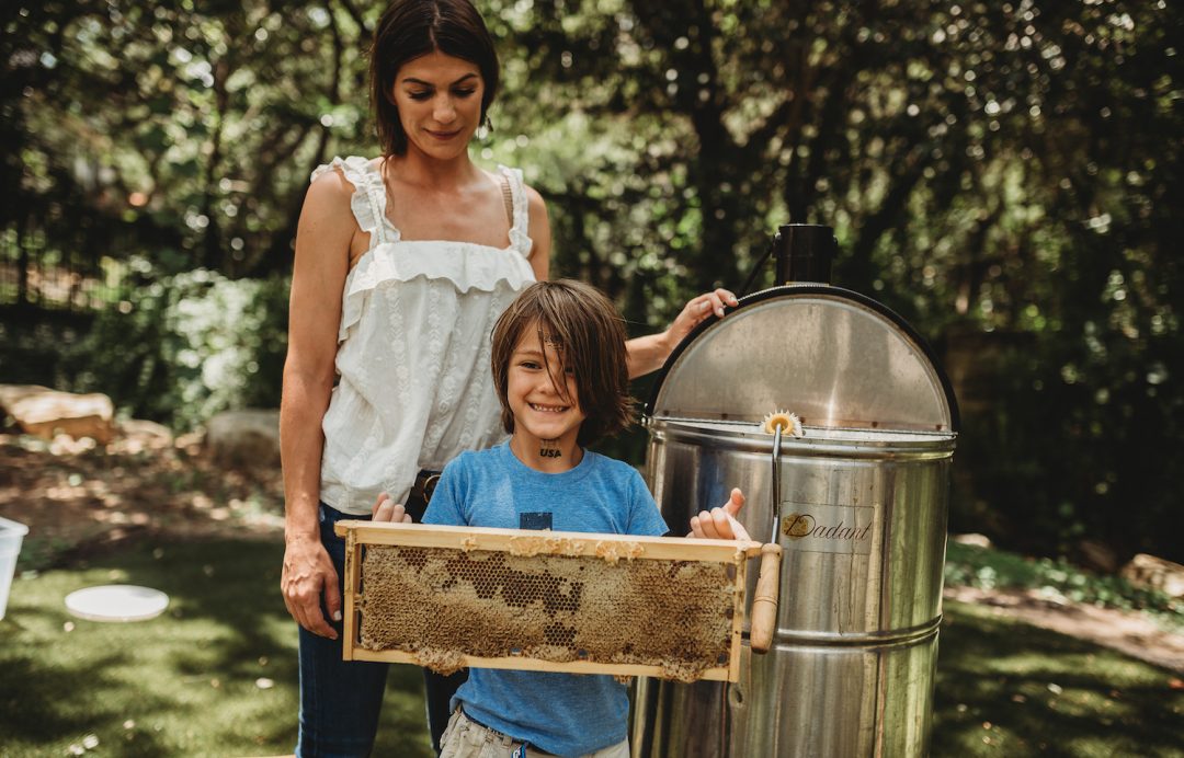 Gen Raising Honeybees