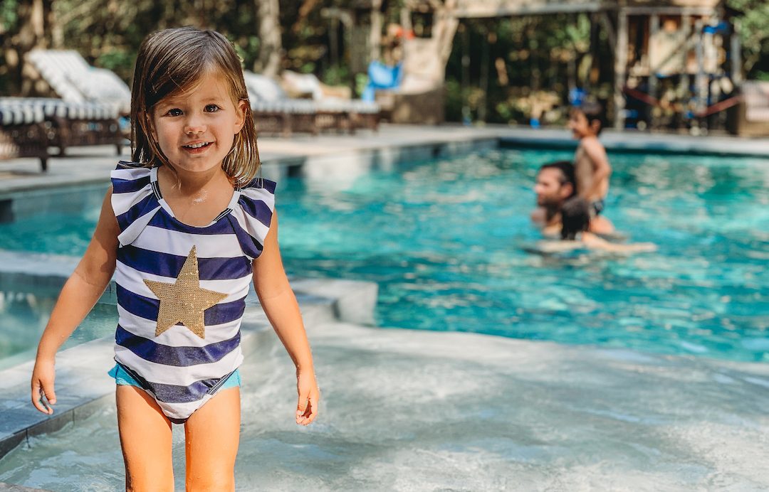 Gen Padalecki daughter swimming